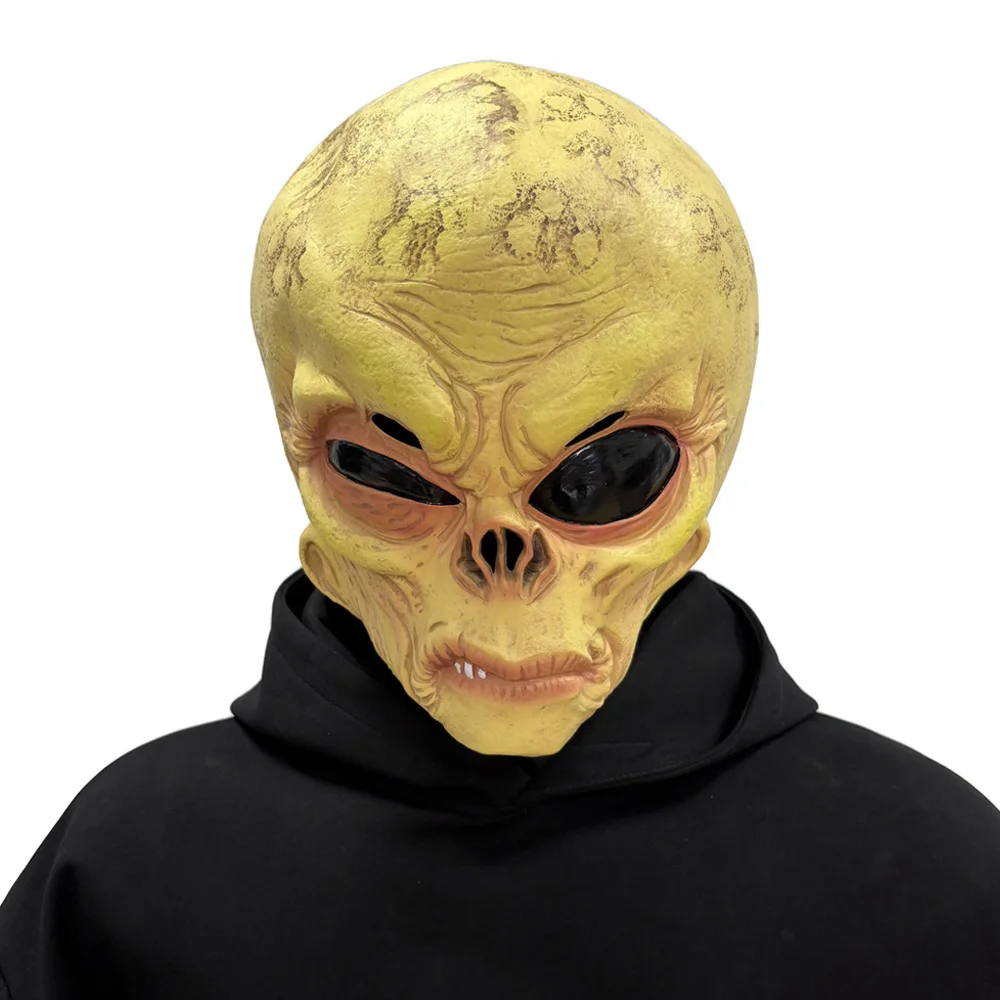 Funny Alien Skull Mask Cosplay - огляд і ціна Latex Alien Mask Realistic