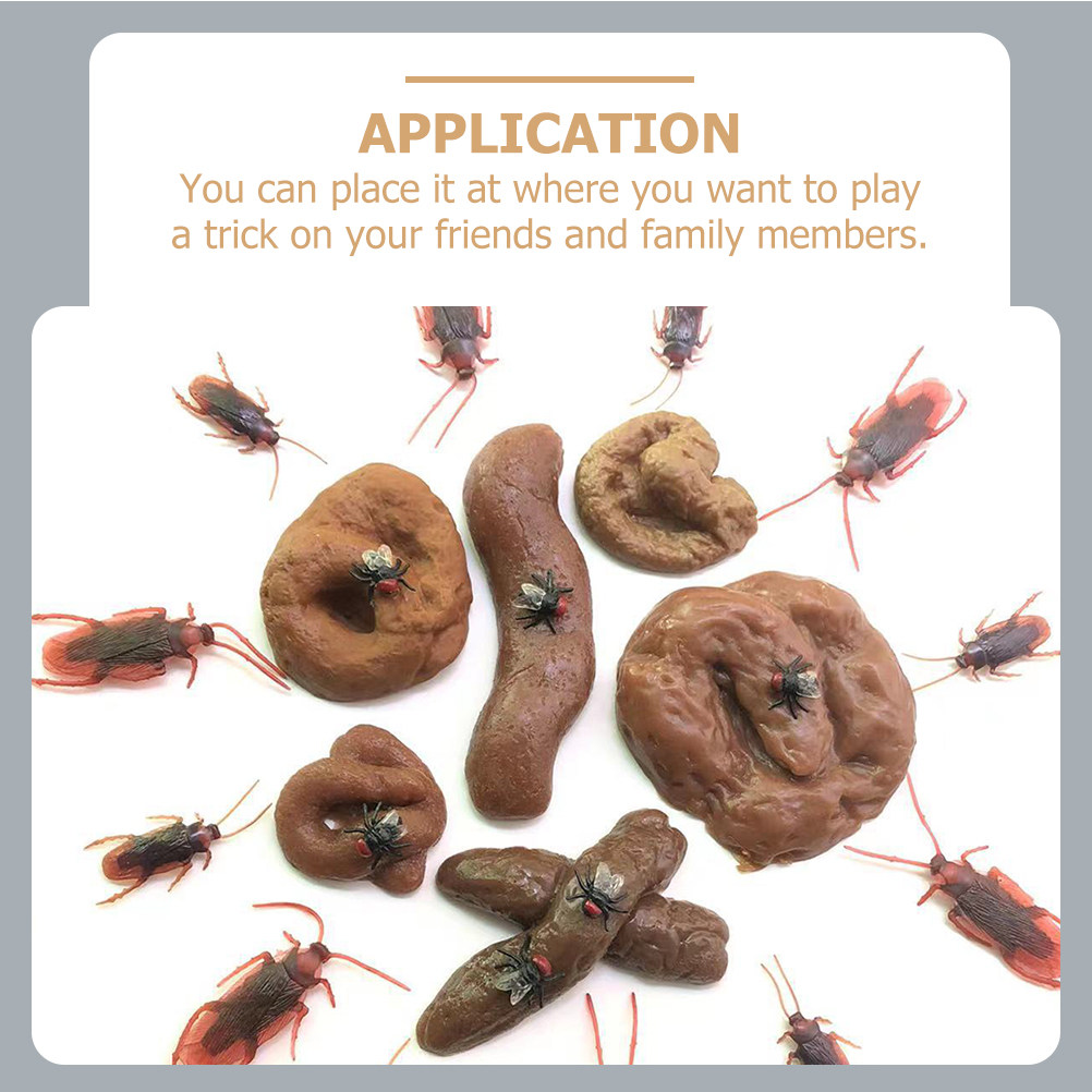 24 pcs Realistic Fake Poop Pra - огляд і ціна Fake Poop Gag Gift