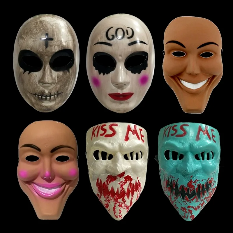 Human Removal Plan Mask Evil S - огляд і ціна Led Purge Mask Halloween