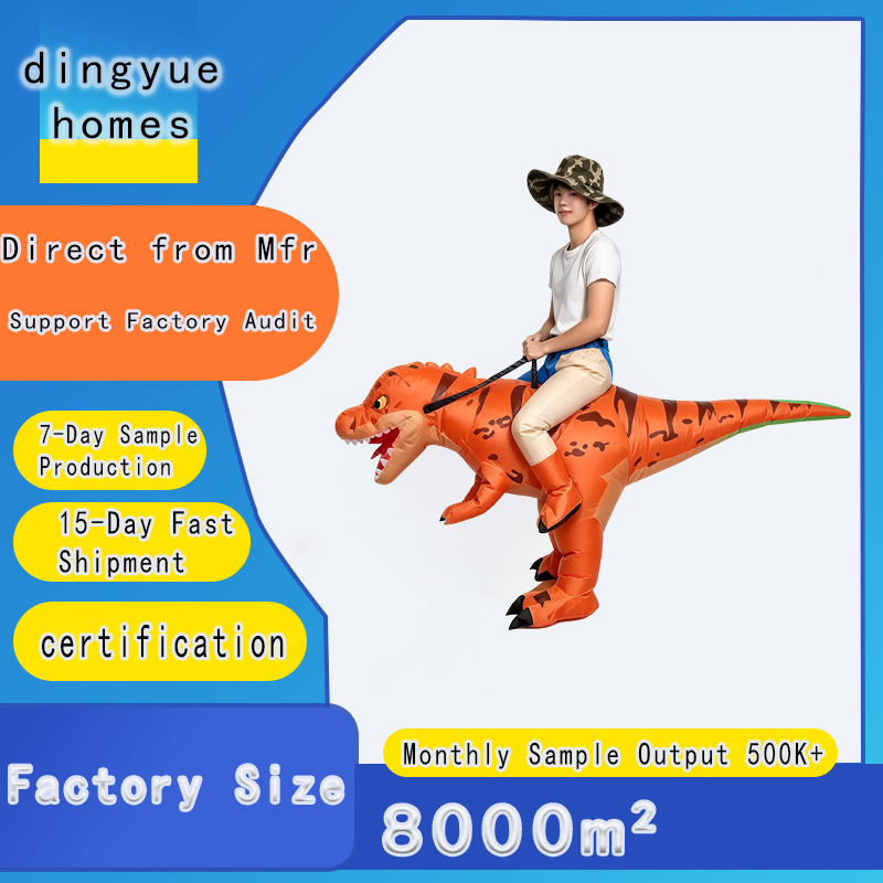 Kids Inflatable Ride On T-Rex  - огляд і ціна Costumes