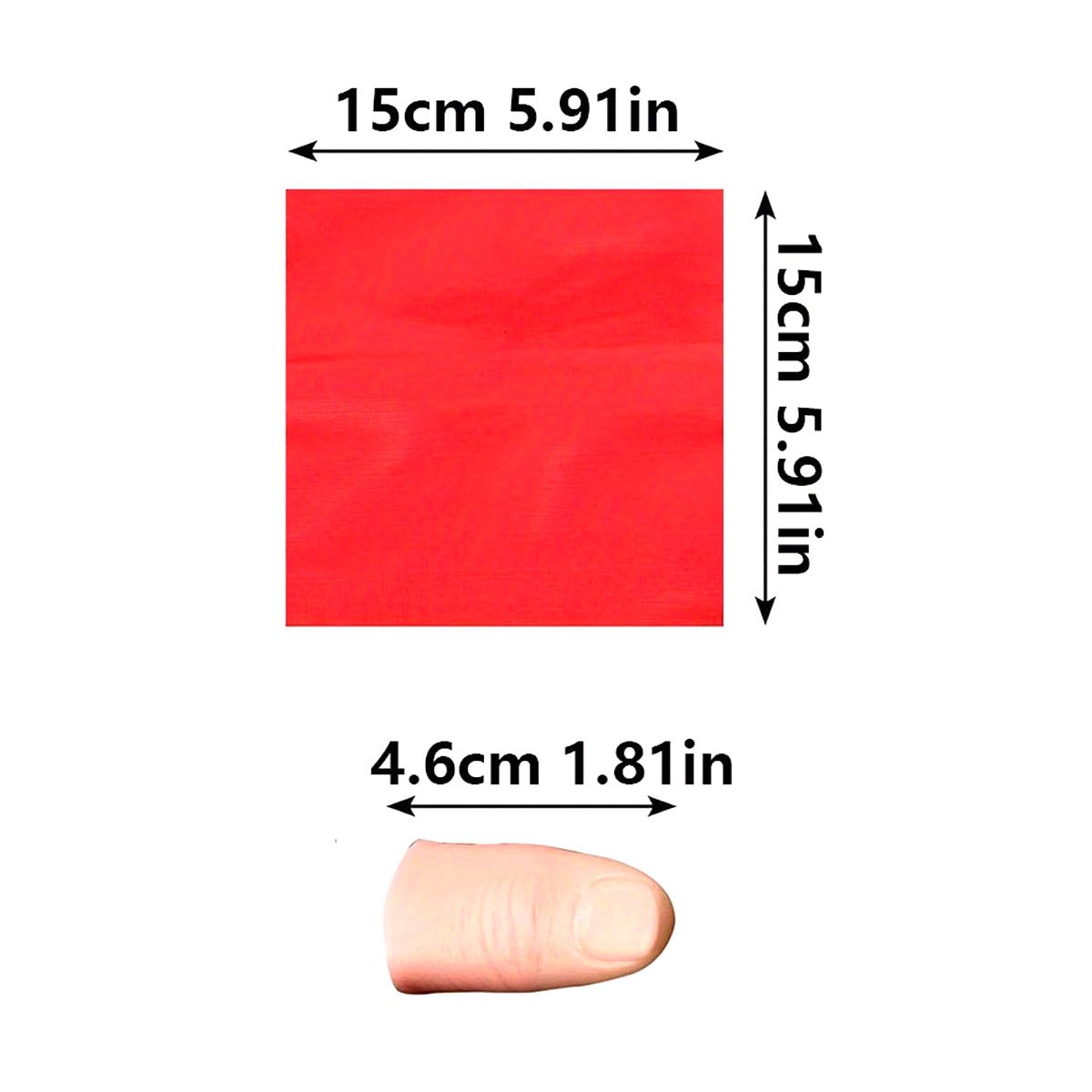 3Sets Scarf-Vanish Thumb Tip M - огляд і ціна Thumb Tip Magic Trick Set