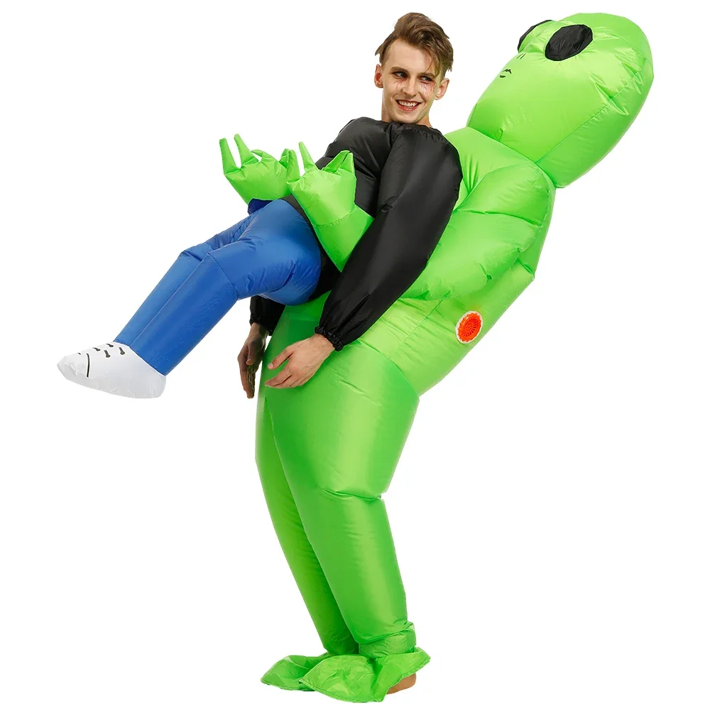 Men Women Funny Alien Blow Up  - огляд і ціна Costumes