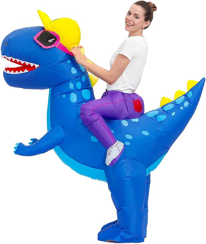 Adult Inflatable Dinosaur Cost - огляд і ціна Inflatable Dinosaur Costume Adult
