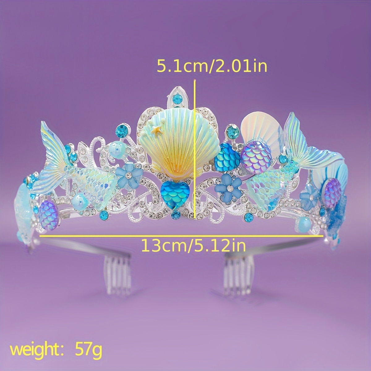 2025 New Mermaid Hair Comb Cro - огляд і ціна Party Supplies